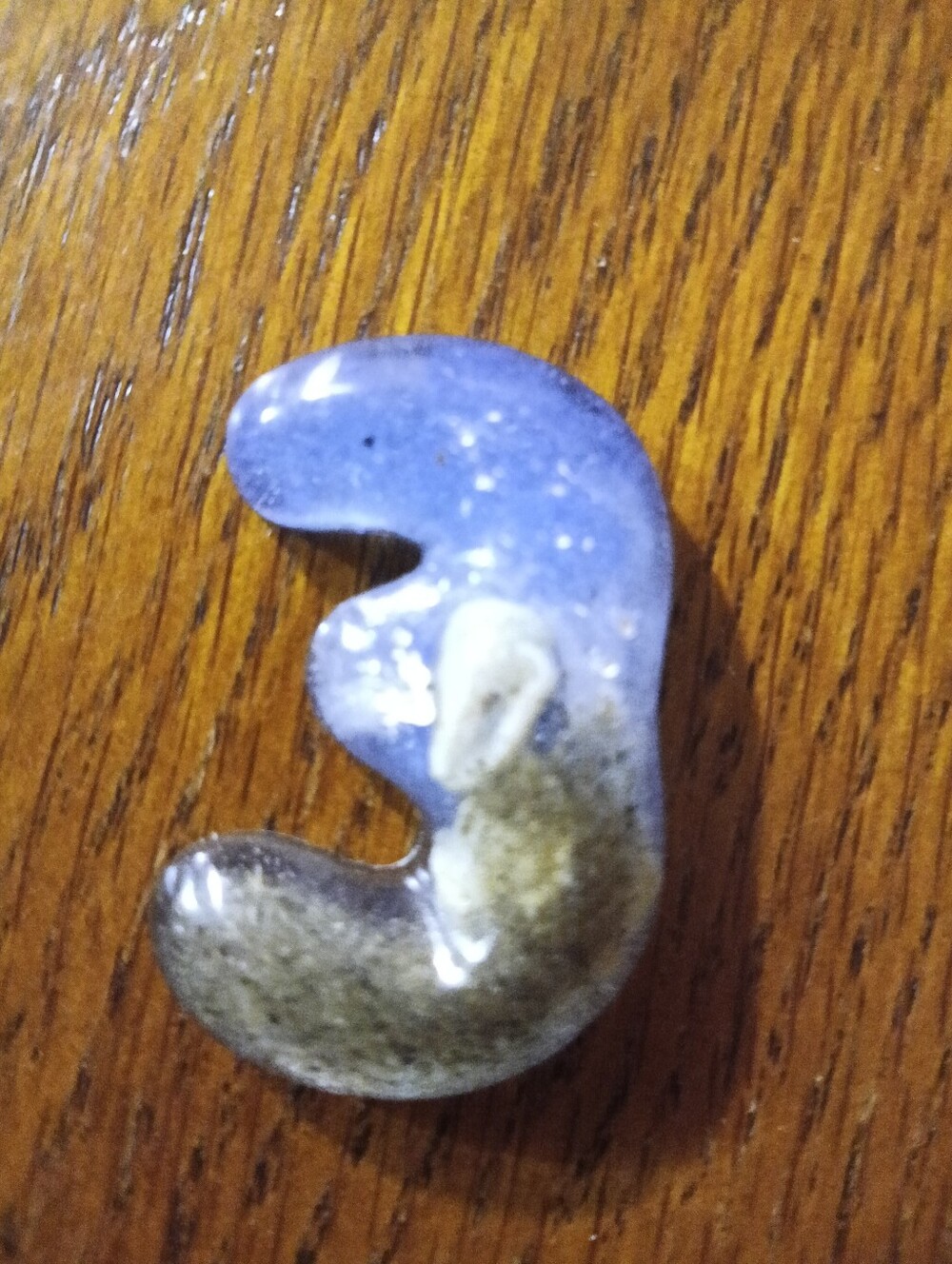 Handmade Beach Resin Numbers - Picture 3 of 3